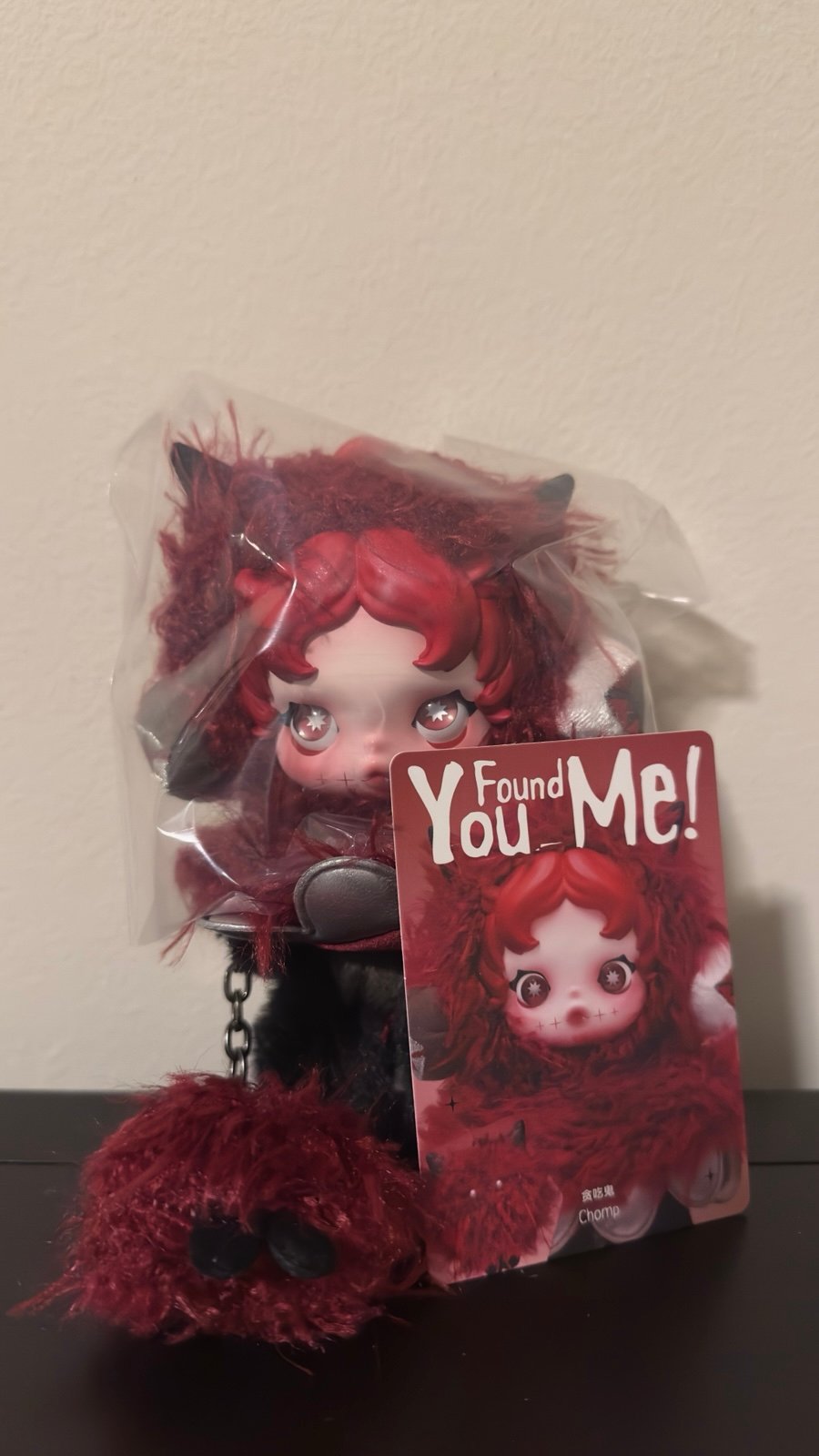 AUTHENTIC SKULLPANDA You Found Me Plush Pendant Chomp