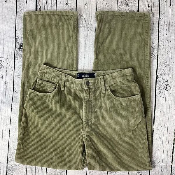 HOLLISTER Corduroy High Rise Dad Pants