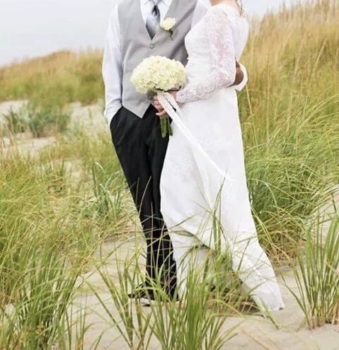 Vintage 1960’s wedding dress