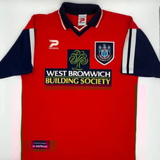 West Bromwich Albion 1997/1998/1999 Away ORIGINAL Patrick Rare Soccer Jersey (M)