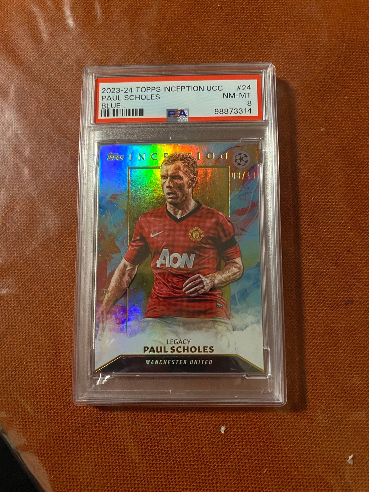 PSA 8 Paul Scholes /49