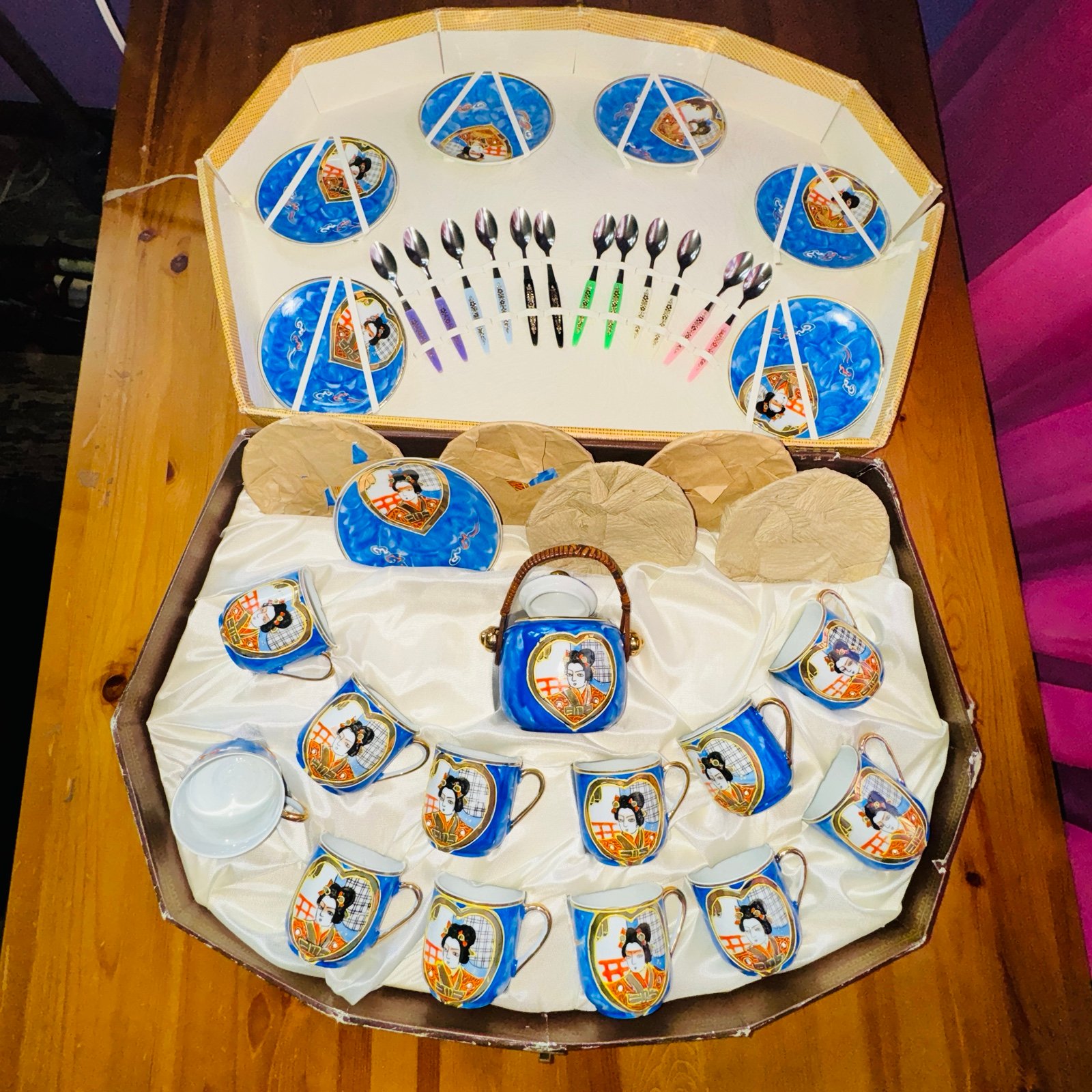 Fine china tea set