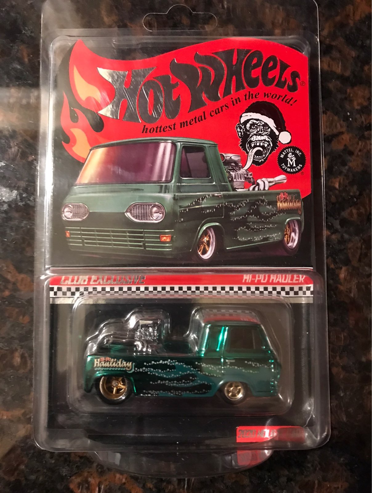 Hot Wheels RLC Hi Po Hauler Gas Monkey Christmas