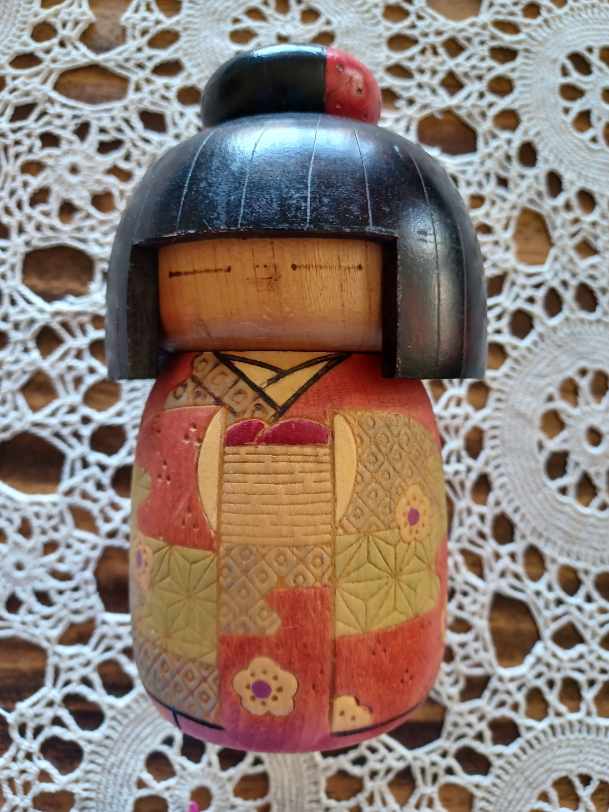 Vintage, Kokeshi doll, approximately 5.5