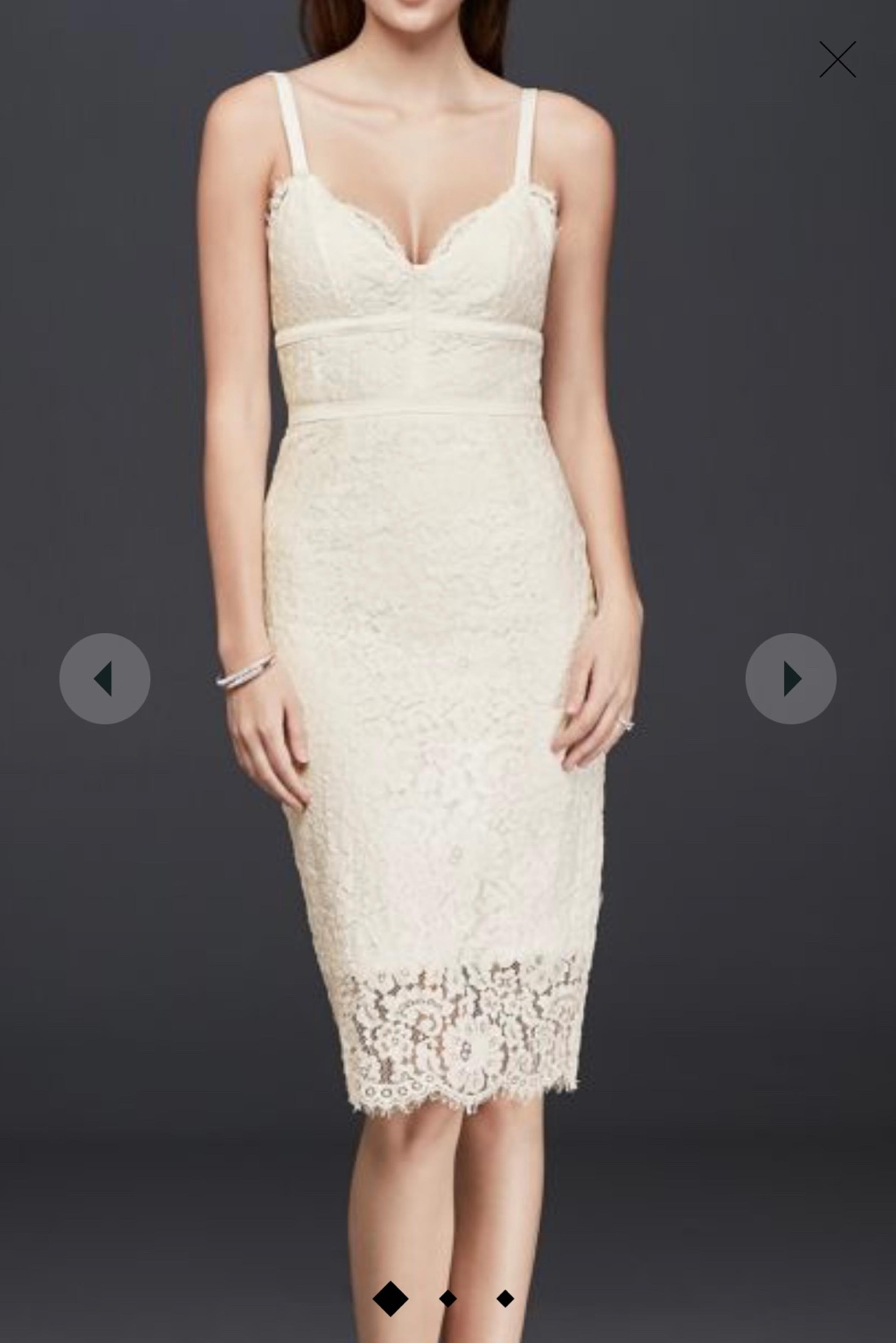 Midi Lace Sheath Dress