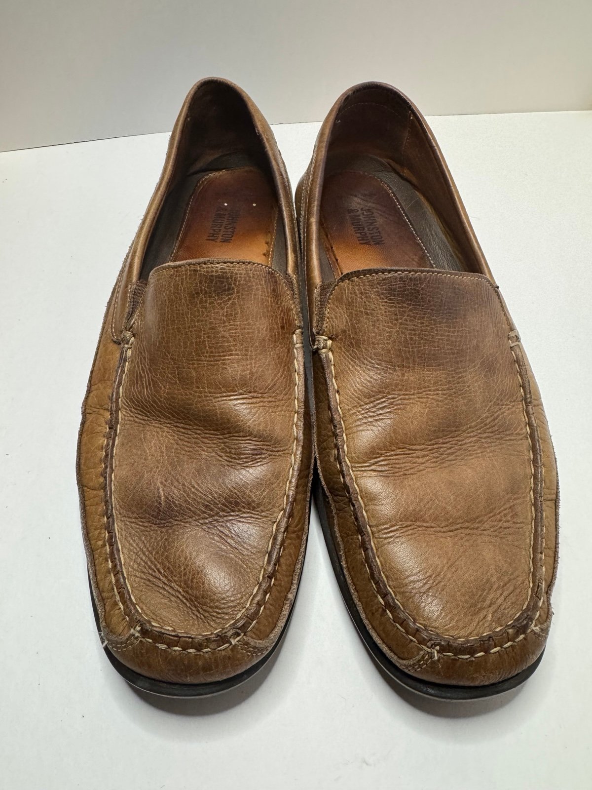 Mens Johnston and Murphy Locklin Venetian Loafers 25-3980 Size 12M