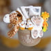 Giraffe Baby Gift Basket , Baby Shower Gift