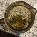 Vintage glass water pitcher