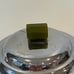 Vintage Chromium Coffee Tea Server Jade Topper MCM Mid Century
