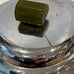 Vintage Chromium Coffee Tea Server Jade Topper MCM Mid Century
