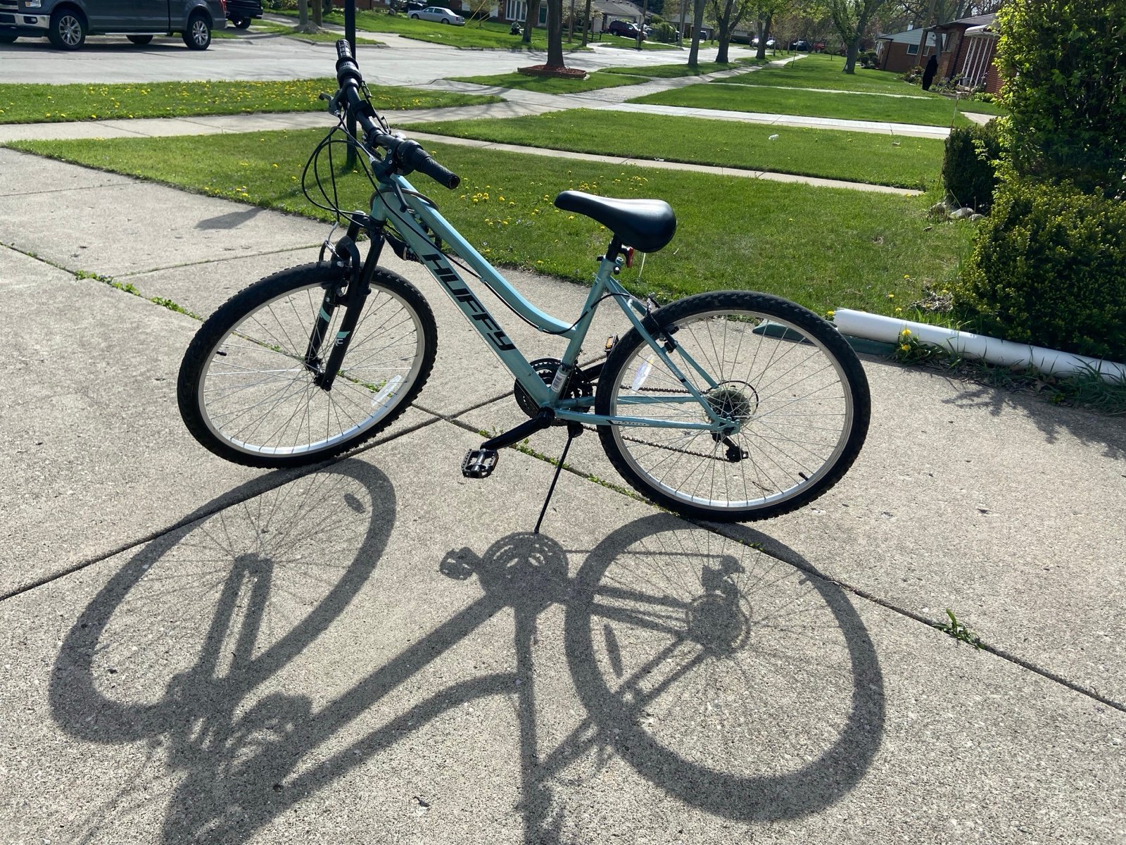 Huffy bike pick up only able to negotiate