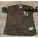 Majestic Evan Longoria #3 Tampa Bay Rays Salute To Service MLB Jersey Size XXL