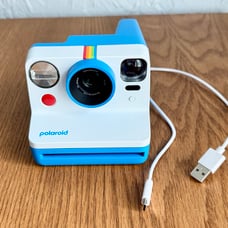 Polaroid Now 2nd Gen I-Type Instant Camera – Blue | Retro Instant Photos