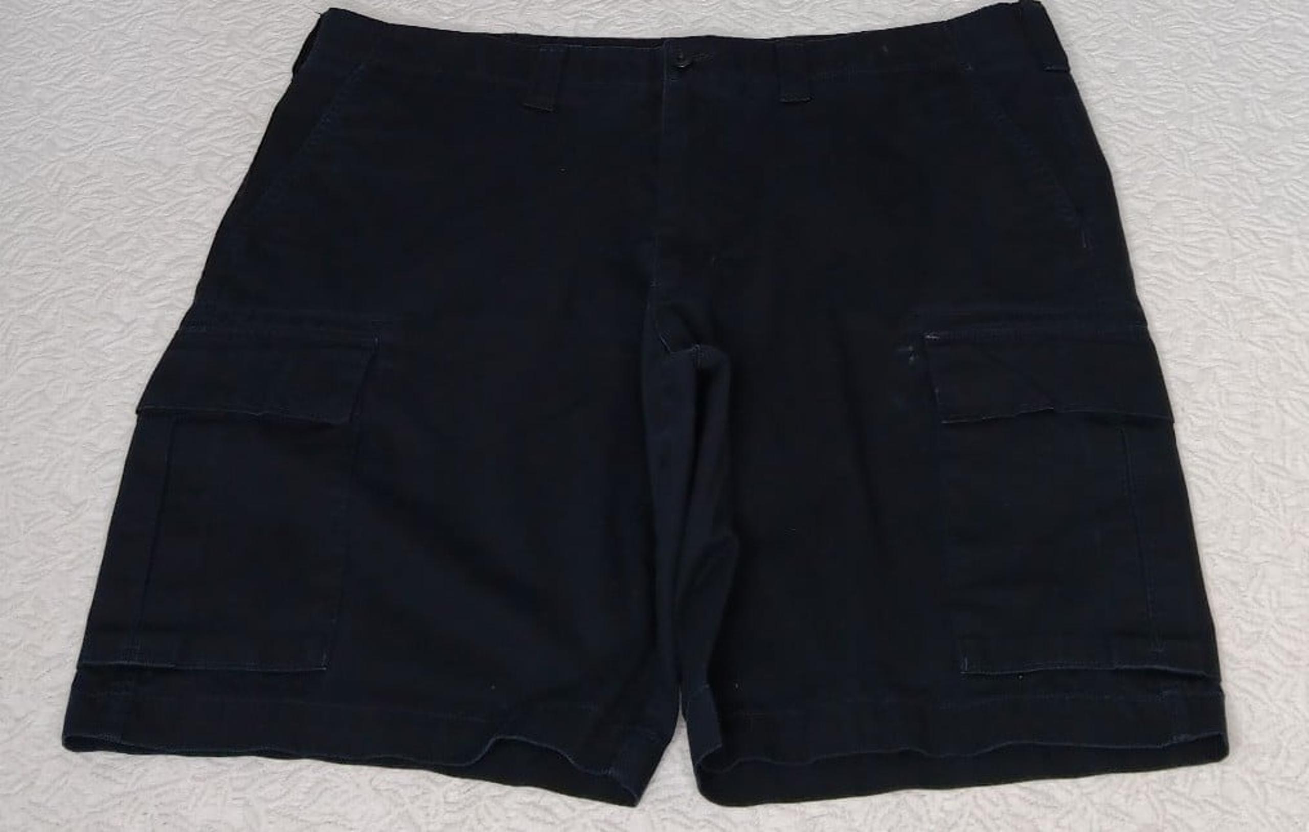 Lands End Cargo Shorts Men 42 Traditional Fit Cargo Preppy Academia Hipster