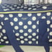 Kate spade navy blue polka dot cooler bag