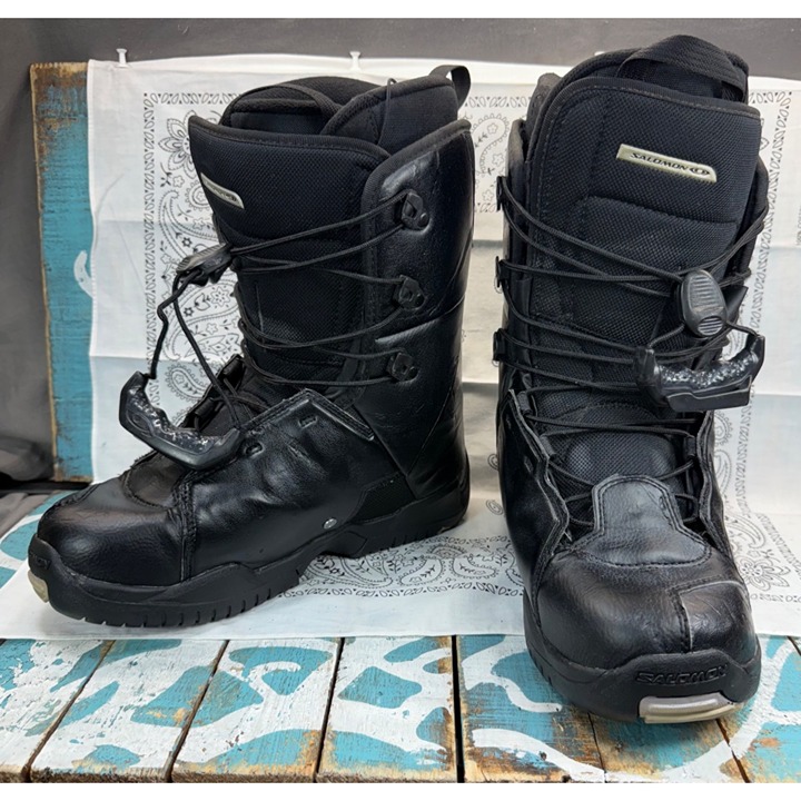 Salomon F20 Self 1 Snowboard/Winter Boots Black Size 9 Mens Speed Lace System
