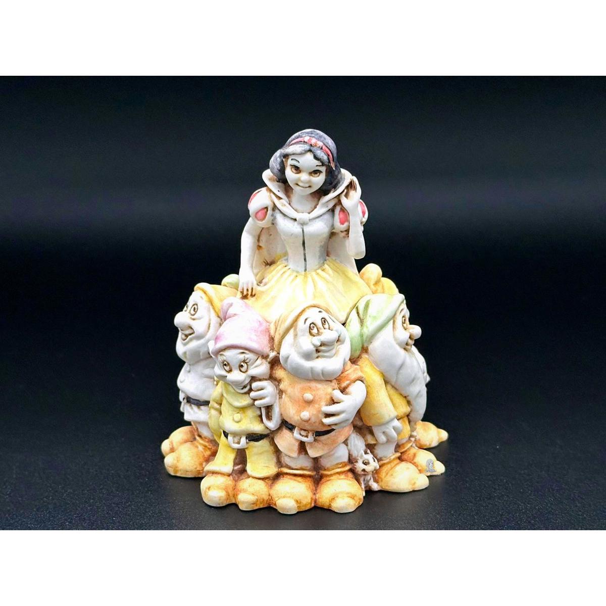 Disney Harmony Kingdom Snow White and Dwarf Collectible Trinket Box Figurine UK