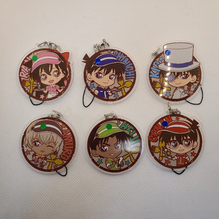 Detective Conan acrylic keychain set