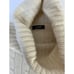 Vintage J. Crew Womens Small Wool Cable Knit Turtleneck Sweater Cream