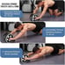 10-In-1 Ab Exercise Wheels Kit with Resistance Bands
