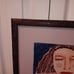 Carol Drummond Woman With Bird Watercolor Painting Framed Impressionism Art
