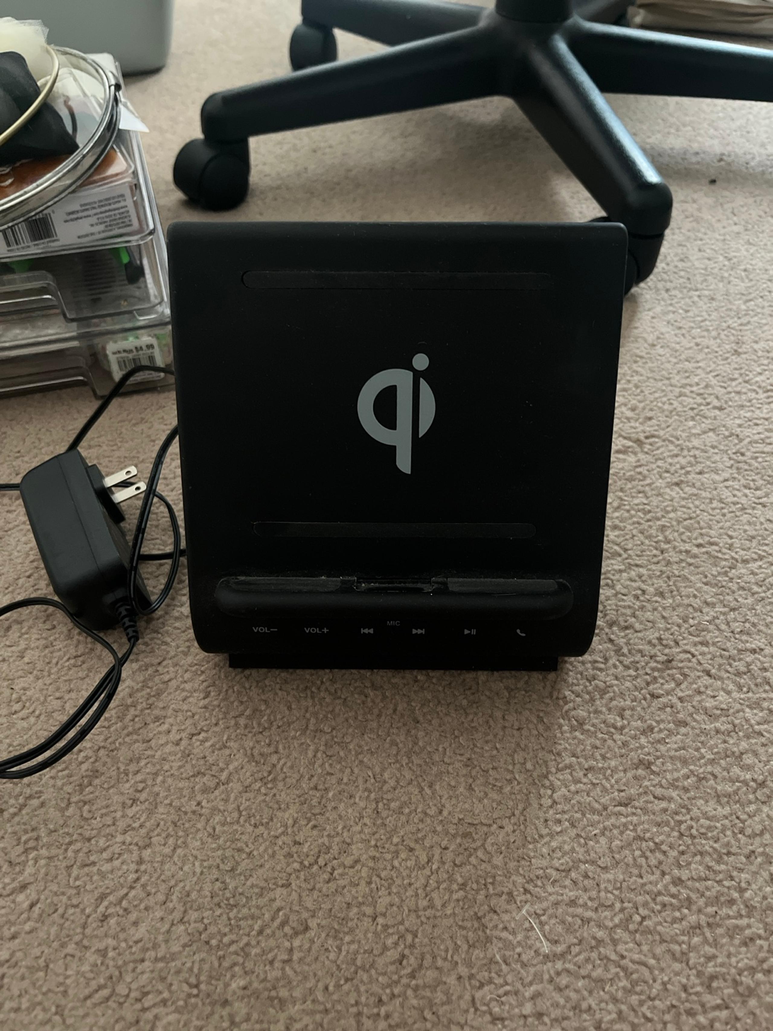 Aspen phone charging stations and speaker