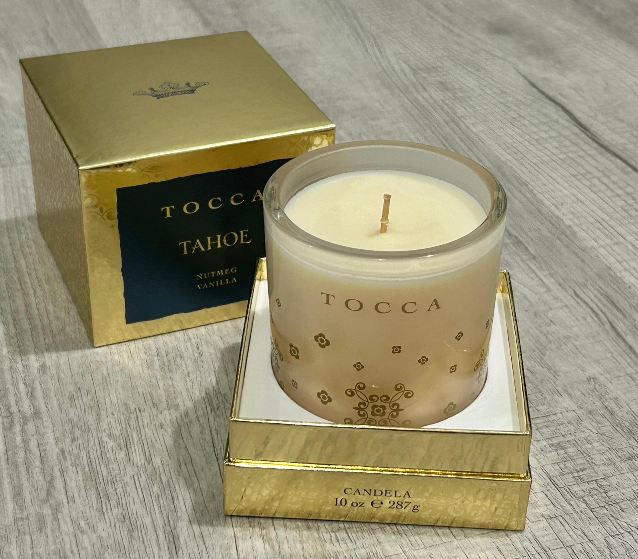 tocca vanilla nutmeg large candle