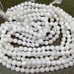 7Strands all Beads in the Photo white Jade faceted Gemstone beads # 1624