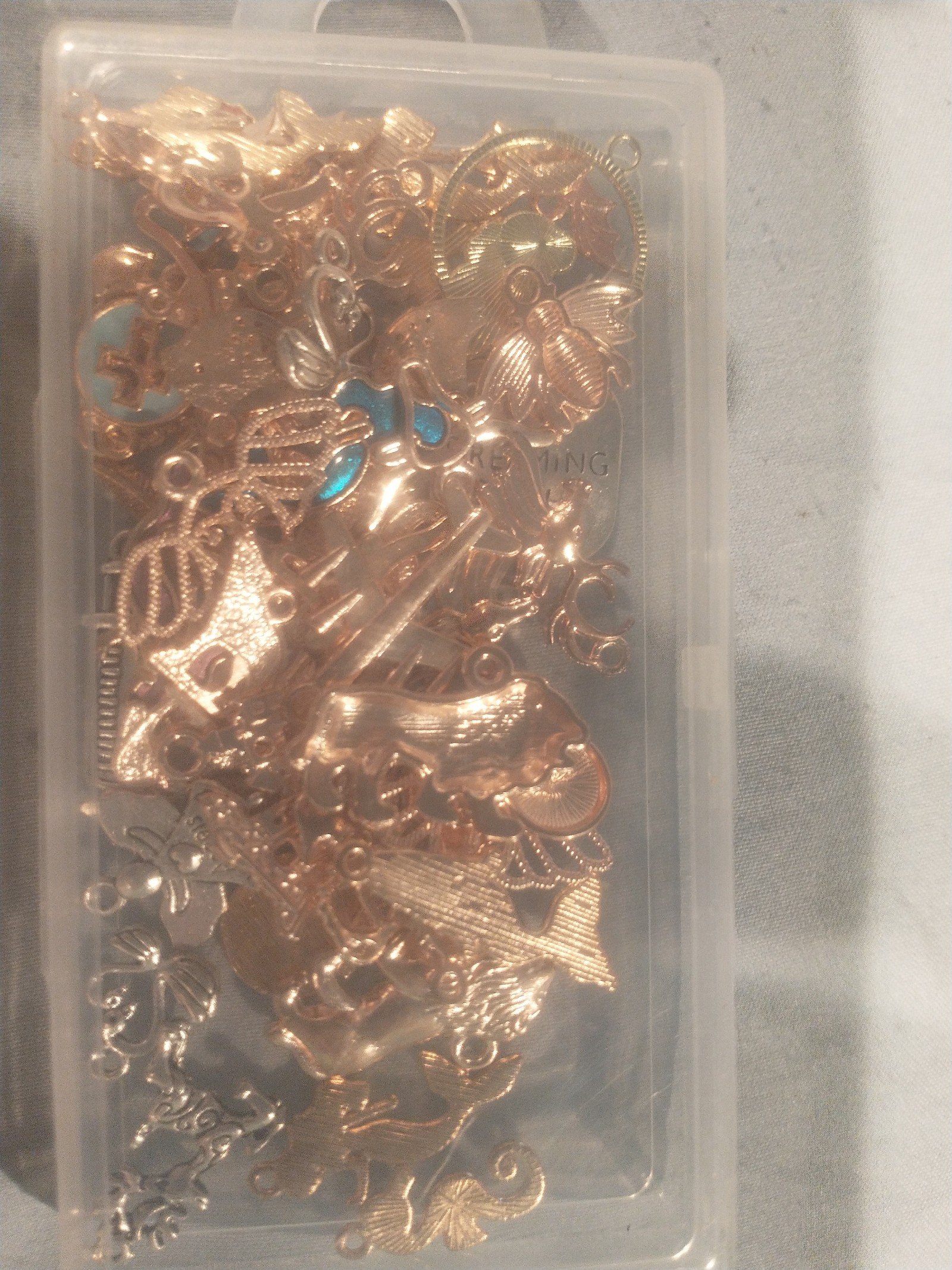 Gold charms
