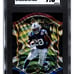 Jonathan Taylor RC 2020 Select #53 Die-Cut Tri-Color Prizm Rookie Card SGC 9.5