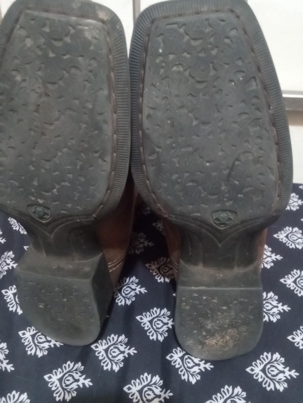 Slightly worn ,but still have many years of walking,riding and all around wear.