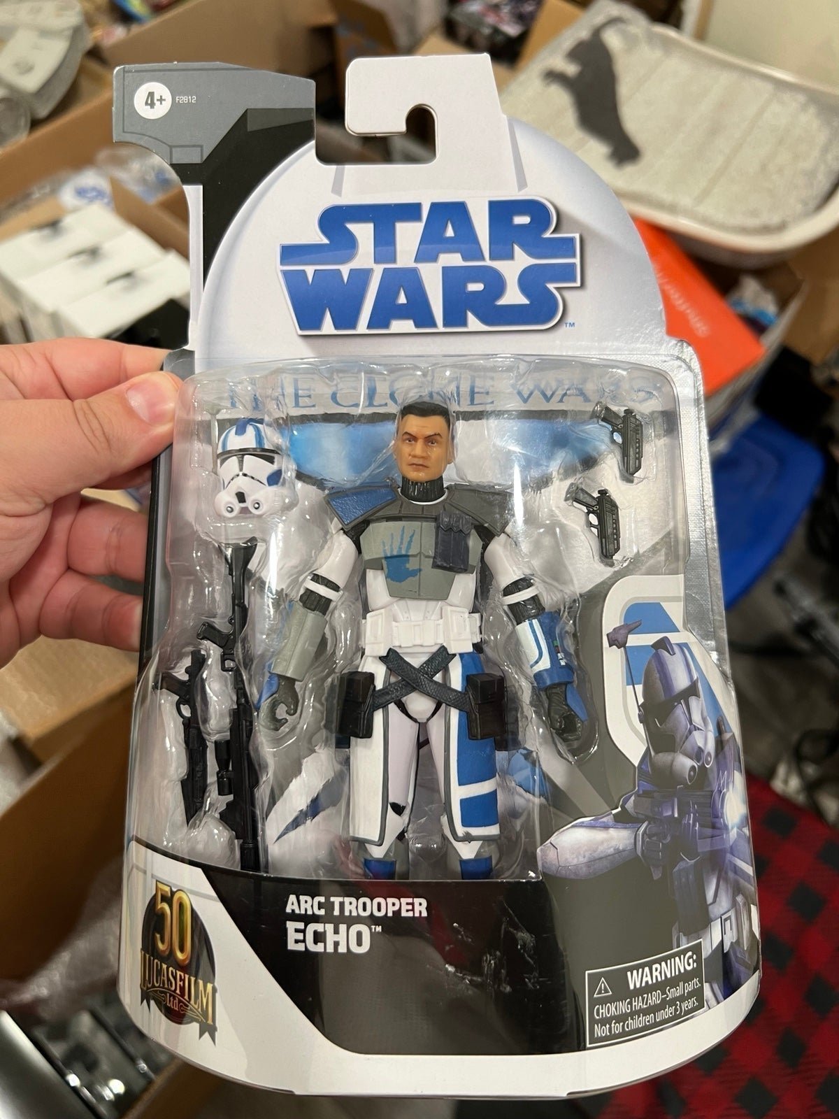 Hasbro Star Wars Clone Wars Black Series Arc Trooper Echo