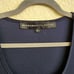 Stowaway Collection Maternity Dress BECCA Navy Blue Size S Short Sleeve NWT Knit