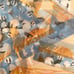 Set of 4 Abstract Ceramic Coasters