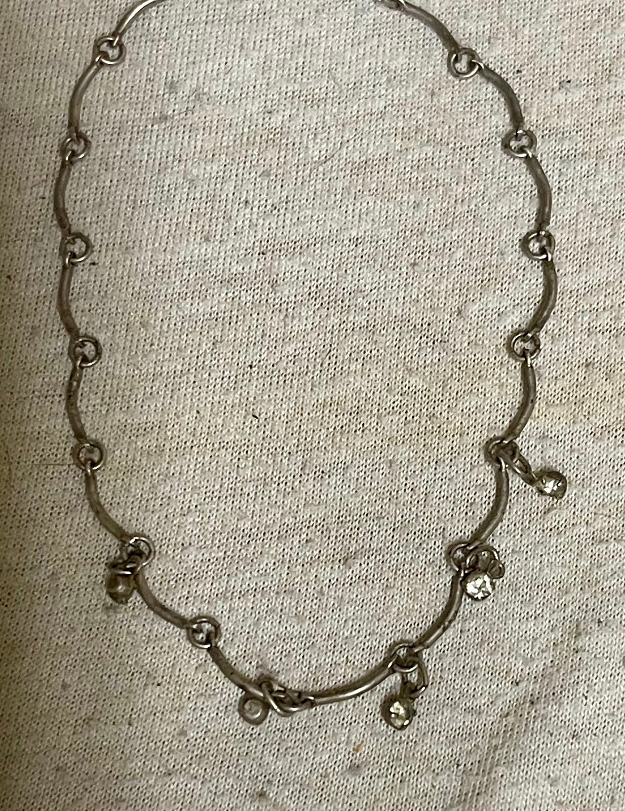 Anklet/Bracelet silver tone
