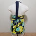 Abercrombie & Fitch top Small colorful abstract floral print sleeveless halter