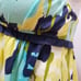 Abercrombie & Fitch top Small colorful abstract floral print sleeveless halter