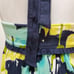 Abercrombie & Fitch top Small colorful abstract floral print sleeveless halter