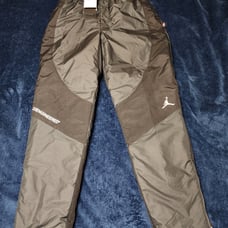 New mens Air Jordan 23 Engineered primaloft Insulated Black And White Sz S pants