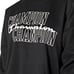 CHAMPION BLACK & WHITE PULLOVER SWEATSHIRT XS (OVERSIZED) 1201