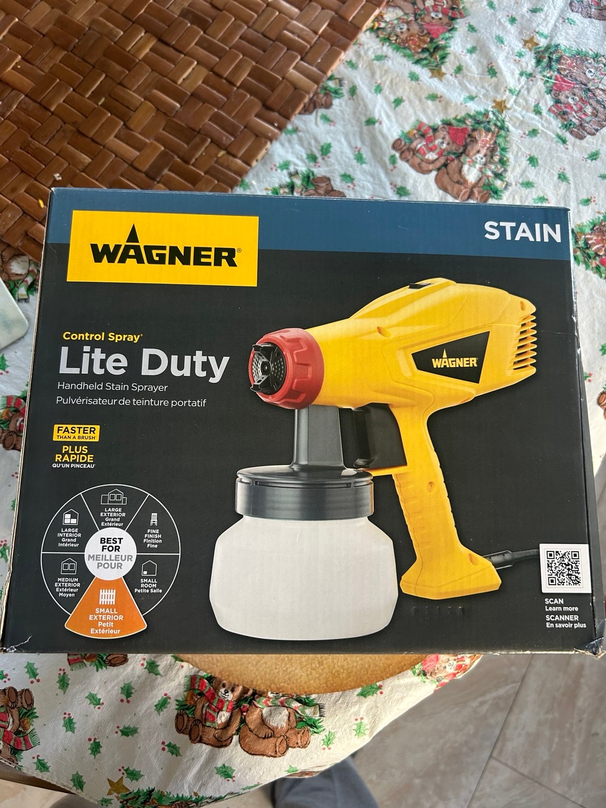 Wagner Lite Duty Control Sprayer Gun For Stain