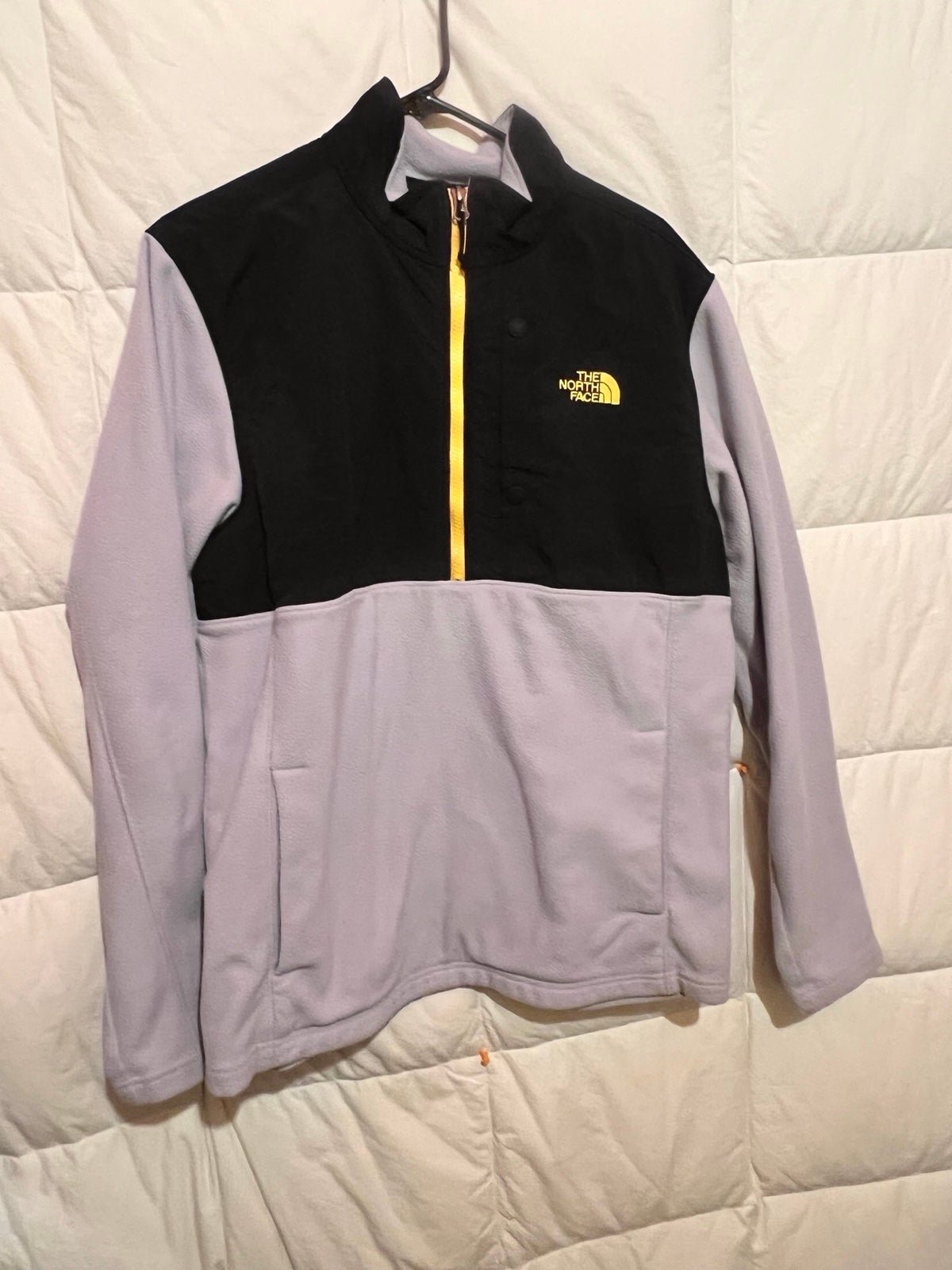 North face half zip mens
