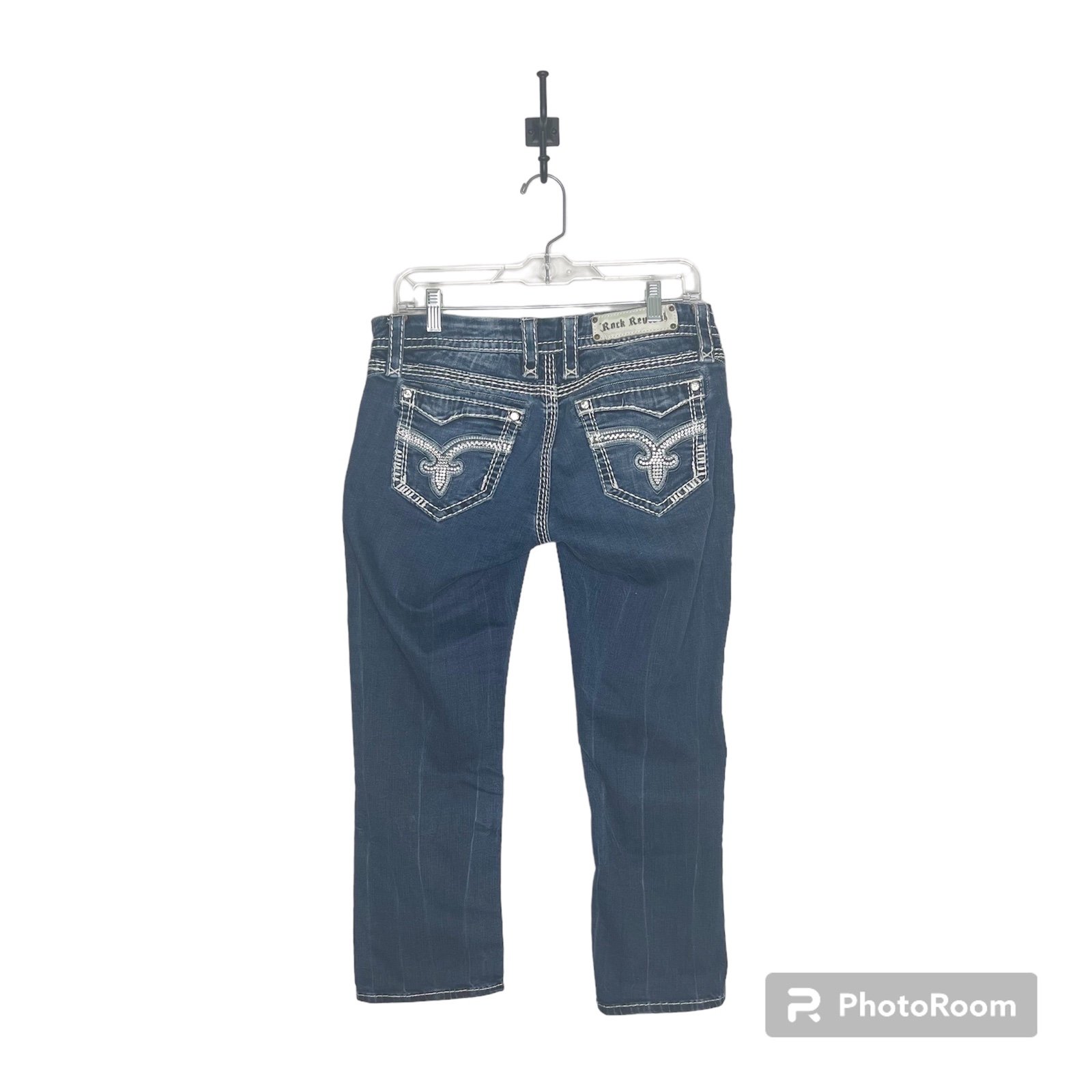 Rock Revival Vivian Easy Capri Size 28