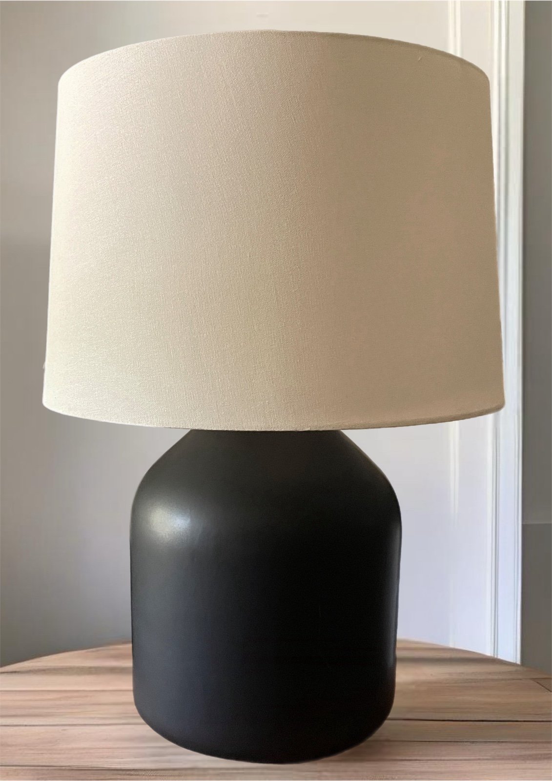 Ralph Lauren Black Ceramic Lamp