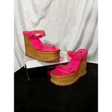 NINE WEST FOOTWEAR Women's Rapps3 Wedge Sandal Sz 8M
