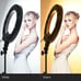 18 LED Dimmable Photography Ring Light Continuous