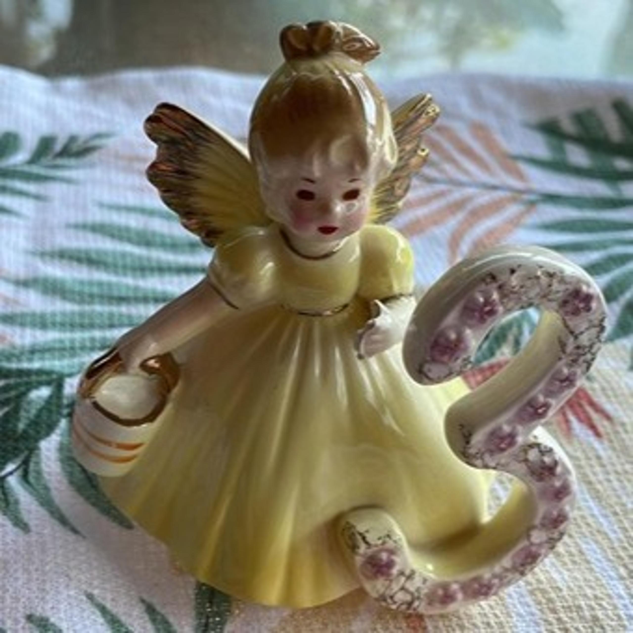 Vintage Josef Originals Birthday Angel 3