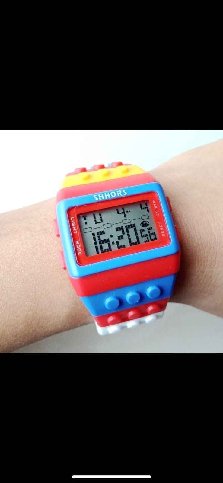 Block rainbow watch
