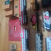 tyco electric train lot with others and tracks with power supplies