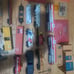 tyco electric train lot with others and tracks with power supplies